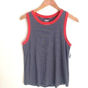 (A55) Old Navy Striped tanks top, Size medium, NWT